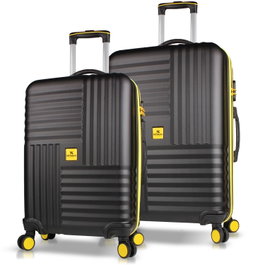 Zoozie Bags Set de Maletas de 2 Piezas Negro